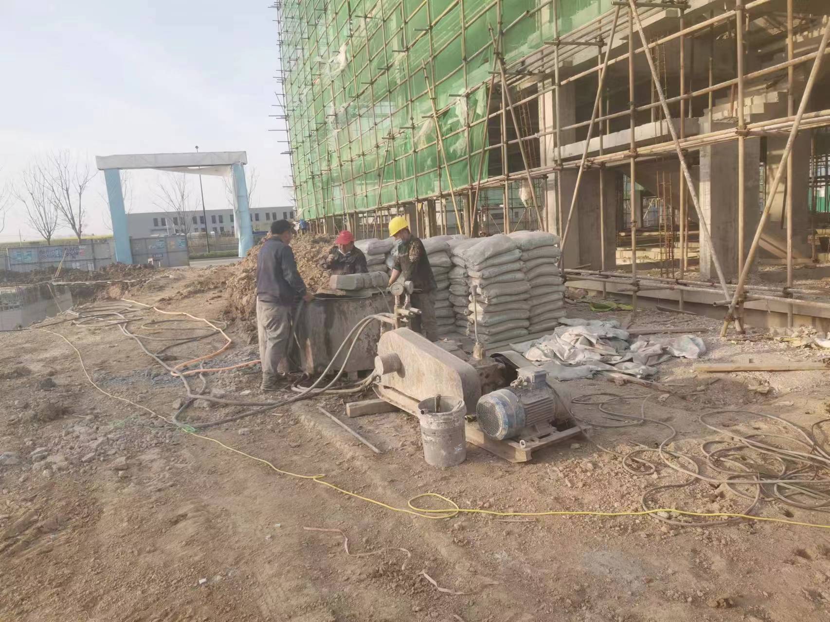 芷江别墅下沉注浆